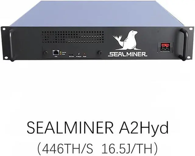 Alt view image 5 of 5 - Bitdeer SealMiner A2 Hydro 446TH/S 7360W Powerful Bitcoin Miner