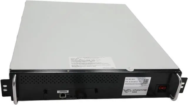 Alt view image 4 of 4 - MicroBT WhatsMiner M63S++ 478Th/s 10000W Bitcoin Mining with SHA-256 algorithm