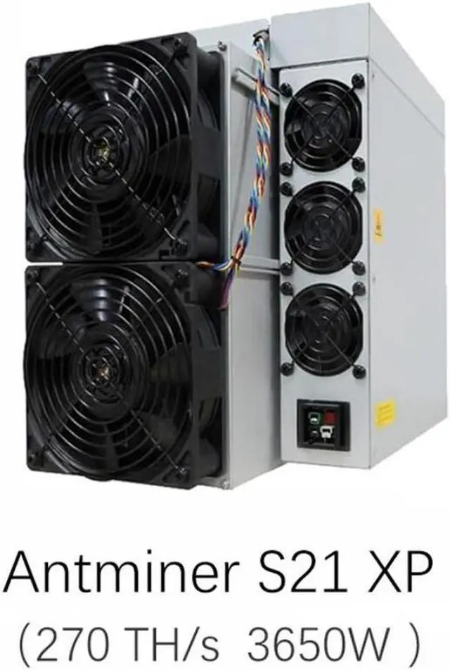 Main image of Antminer S21 XP 270Th/s 3645W Bitcoin Miner from Bitmain original air cooling crypto machine