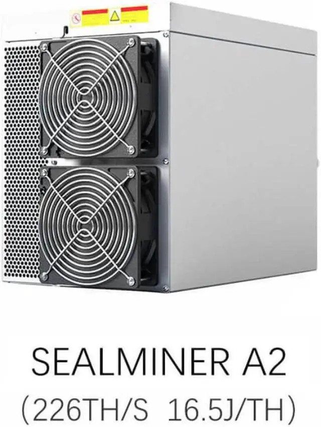 Alt view image 5 of 5 - SEALMINER A2 226TH/S 16.5J/TH Bitcoin Miner from Bitdeer