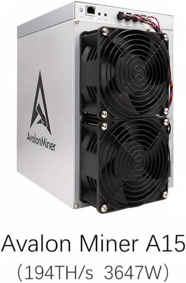 Main image of Canaan Avalon A15 194T 3647W Bitcoin Miner