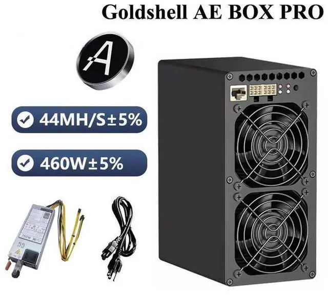 Main image of AE Box Pro Aleo Miner 44Mh/s and power consumption of 460W
