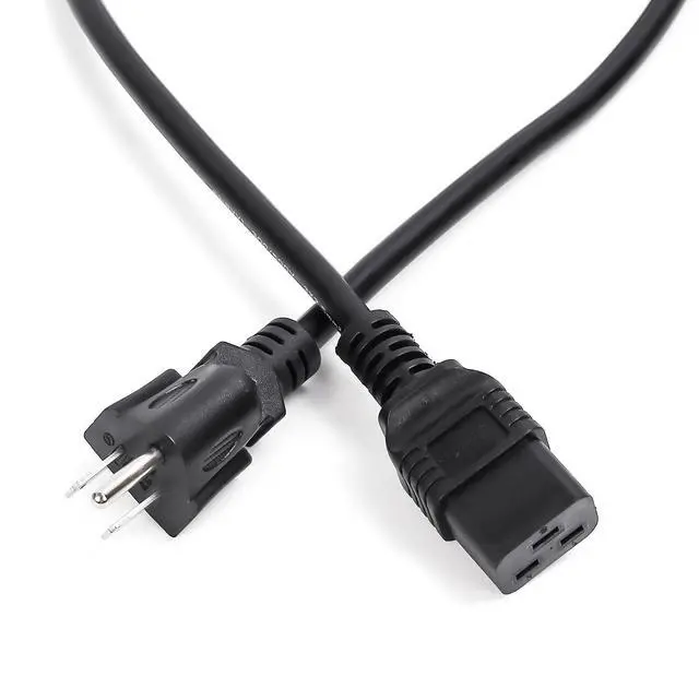 Alt view image 3 of 4 - Minerdoctor North American Power Cord Extension,NEMA 5-15P to C19, 4.92ft/1.5m, 13 AWG, Single Plug to C19 Cord