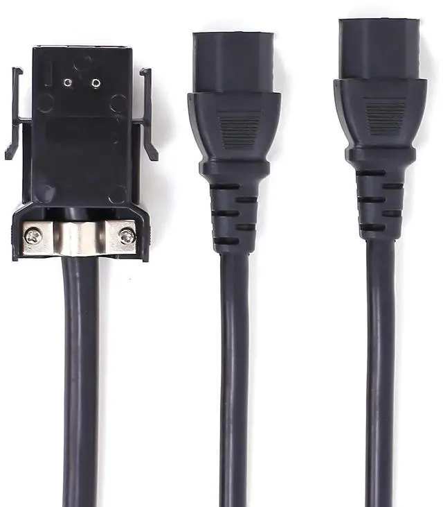 Alt view image 4 of 4 - Minerdoctor Bitmain Antminer Power Cord Extension,Dual C13 to P33 Y Splitter Power Cable,4.92FT/1.5m, 12 AWG