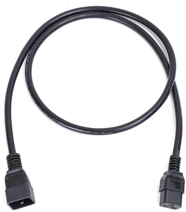 Alt view image 2 of 4 - Minerdoctor ICERIVER Microbit Whatsminer Power Cord Extension, C20 to C19 Cable, 4.92ft/1.5m, 13AWG