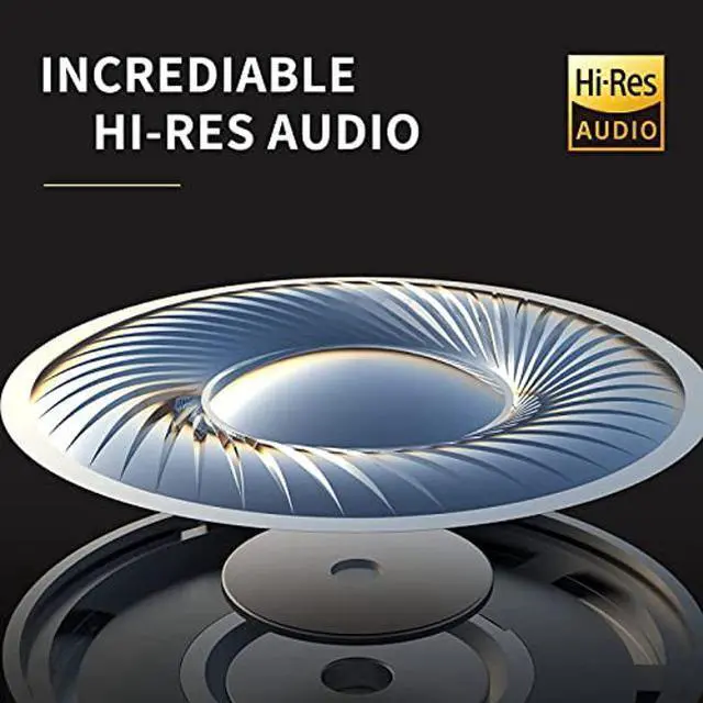 Alt view image 2 of 5 - Edifier W820NB Hybrid Active Noise Cancelling Headphones - Hi-Res Audio - 49H Playtime - Wireless Over Ear Bluetooth Headphones for Phone-Call - Grey