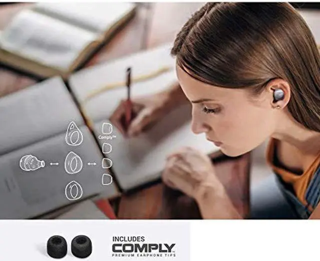 Alt view image 5 of 5 - AKG N400 True Wireless Bluetooth Earphones ANC Canal Type (Navy)