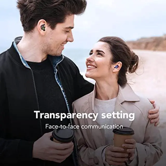 Alt view image 5 of 5 - mifo S&O True Wireless Earbuds, Active Noise Canceling, Bluetooth 5.2, IPX7 Waterproof, 6Mics ENC Noise Cancelling, Dynamic Speaker, Clear for Calls, Deep Bass Stereo Headphone in Ear.
