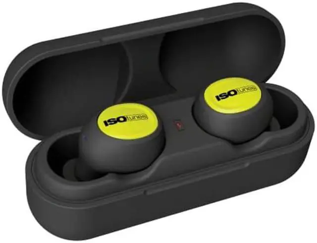 Alt view image 2 of 5 - ISOtunes FREE 2.0 Listen Only: True Wireless Bluetooth Hearing Protection, No Microphone (For Workplace Compliance), Improved 25 dB Noise Reduction Rating, 79 dB Audio Output, OSHA Compliant