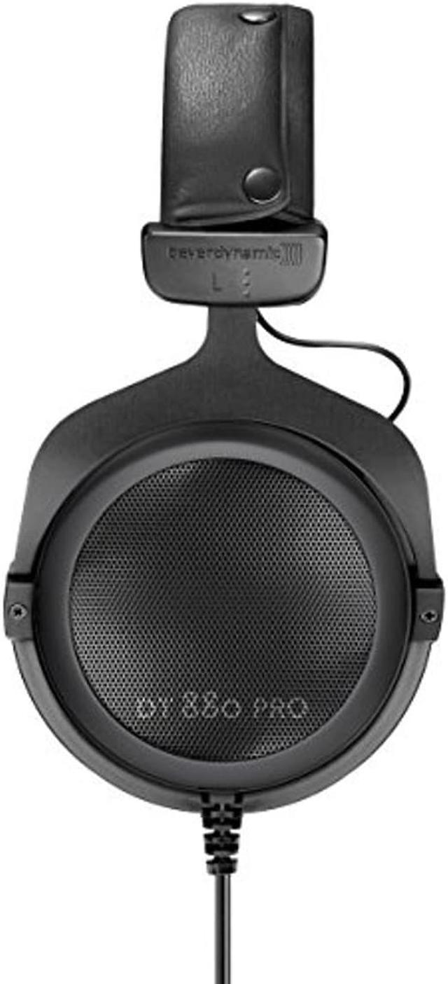 beyerdynamic Dt 880 250 Ohm Pro Semi-Open Studio Headphones Black