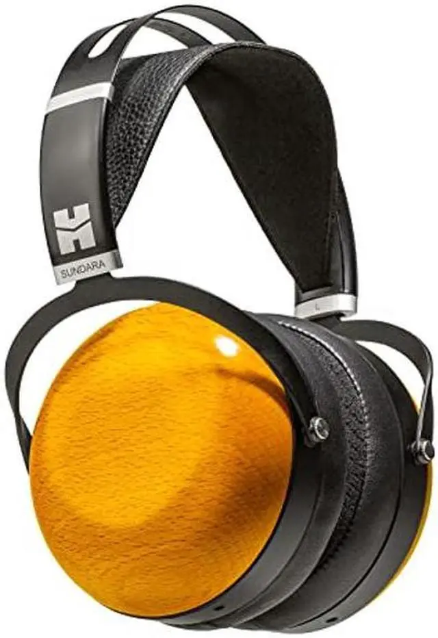 Alt view image 3 of 5 - HIFIMAN SUNDARA Closed-Back Over-Ear Planar Magnetic Wired Hi-Fi Headphones with Stealth Magnet Design, Detachable Cable, Wood Ear Cups for Home, Studio, Recording