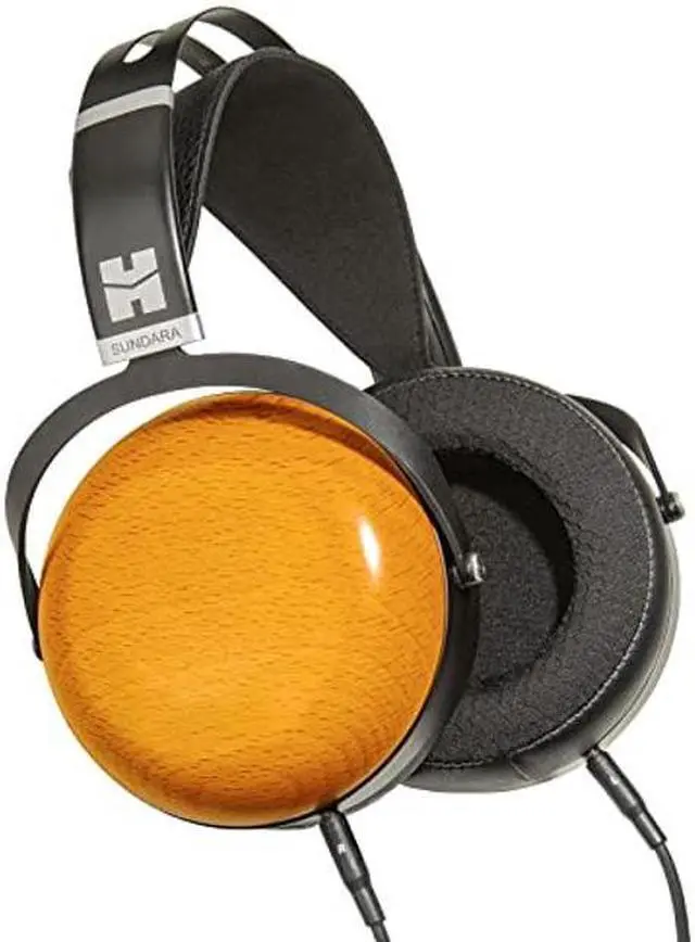 Alt view image 4 of 5 - HIFIMAN SUNDARA Closed-Back Over-Ear Planar Magnetic Wired Hi-Fi Headphones with Stealth Magnet Design, Detachable Cable, Wood Ear Cups for Home, Studio, Recording