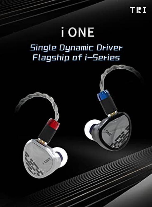 keephifi TRI i ONE in Ear Monitor Single Dynamic Driver Audiophiles  Earbuds,N52 NdFeB Strong Magnet in-Ear HiFi Earphones with [(TRI Wolfram)]  4 Core