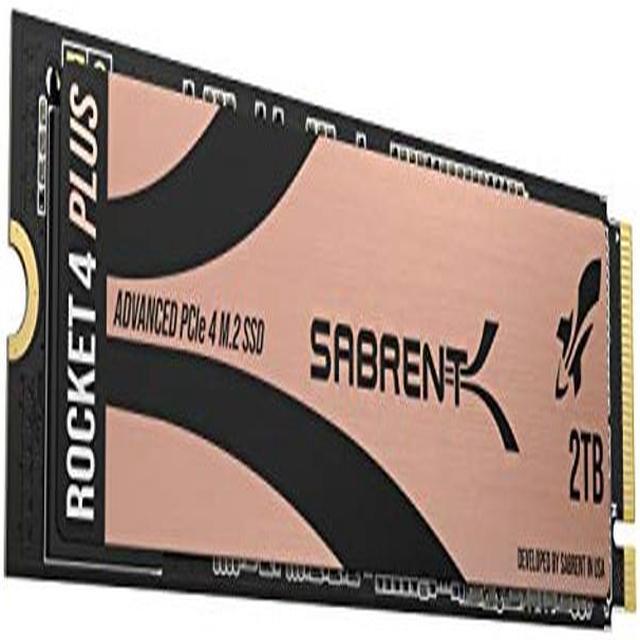 SABRENT 2TB Rocket 4 Plus NVMe 4.0 Gen4 PCIe M.2 Internal SSD Extreme  Performance Solid State Drive R/W 7100/6600MB/s (Latest Version)  (SB-RKT4P-2TB) 