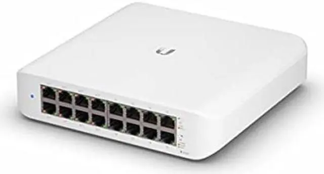 Alt view image 2 of 5 - Ubiquiti UniFi Switch Lite 16 PoE | 16-Port Gigabit Switch with 8 PoE+ 802.3at Ports (USW-Lite-16-PoE)
