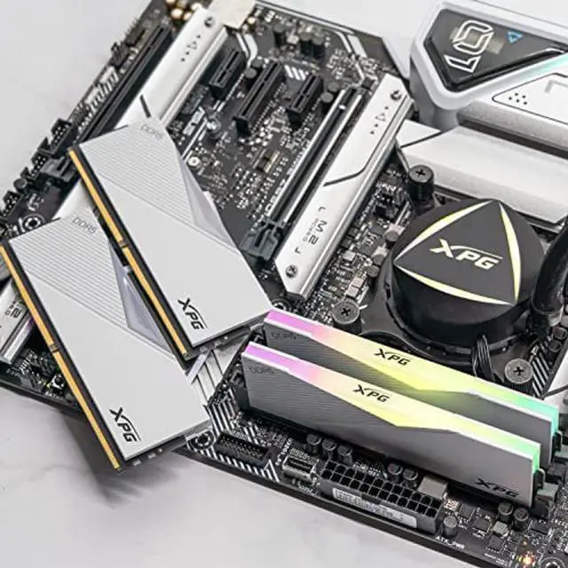 Alt view image 5 of 5 - XPG Lancer DDR5 RGB 6000MHz 32GB (2x16GB) CL40-40-40 UDIMM 288-Pins Desktop SDRAM Memory RAM Kit White Heatsink (AX5U6000C4016G-DCLARWH)