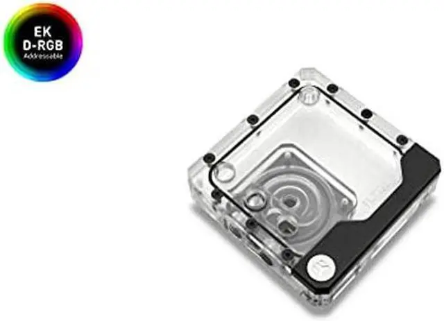 Alt view image 2 of 5 - EKWB EK-Quantum Kinetic FLT 120 Pump/Reservoir Combo, DDC PWM, D-RGB, Plexi