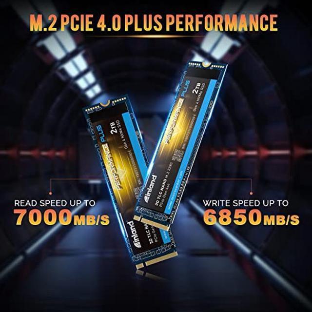 INLAND Performance Plus 2TB PS5 SSD PCIe Gen 4 NVMe 4.0 x4 M.2