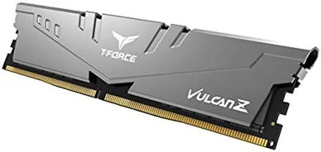 Alt view image 5 of 5 - TEAMGROUP T-Force Vulcan Z DDR4 16GB Kit (2x8GB) 3200MHz (PC4-25600) CL16 Desktop Memory Module Ram (Gray) - TLZGD416G3200HC16CDC01