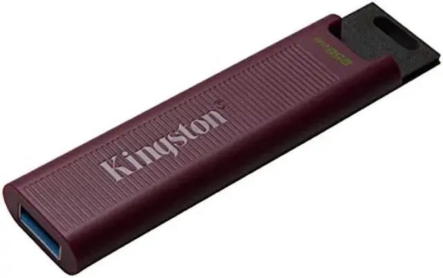 Alt view image 2 of 5 - Kingston DataTraveler Max Type-A 256GB High Performance USB Flash Drive USB 3.2 Gen 2 Up to 1000 MB/s Sliding Cap Design DTMAXA/256GB