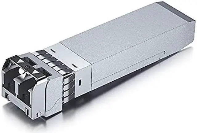 Alt view image 2 of 5 - 10GBase-SR SFP+ Transceiver, 10G 850nm MMF, up to 300 Meters, Compatible with HPE Aruba JD092B, Pack of 2