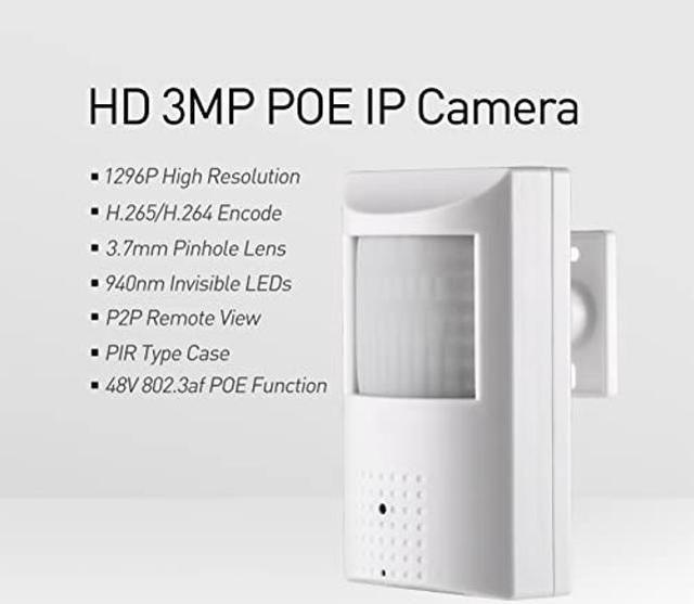 Camara IP POE 3Mpx IR25m IP67 Metal Onvif Exterior P2P