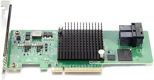 Alt view image 2 of 4 - 12G Internal PCI Express SAS/SATA HBA Raid Controller Card, Broadcom's SAS 3008, Compatible for SAS 9311-8I, Support Raid 0/1/1E/10