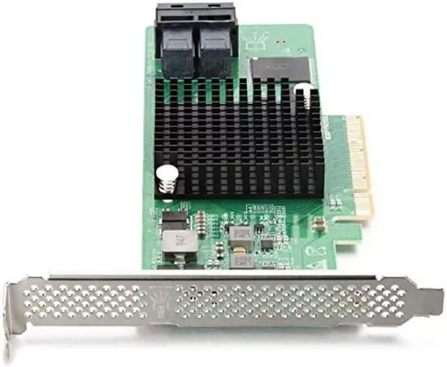 Alt view image 3 of 4 - 12G Internal PCI Express SAS/SATA HBA Raid Controller Card, Broadcom's SAS 3008, Compatible for SAS 9311-8I, Support Raid 0/1/1E/10