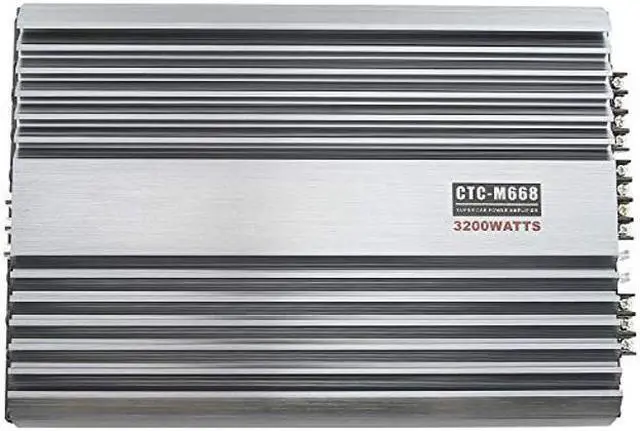Main image of 3200W 12V 4 Channel Car Amplifier Stereo Power Amp Audio 4CH Bass Sub Woofer