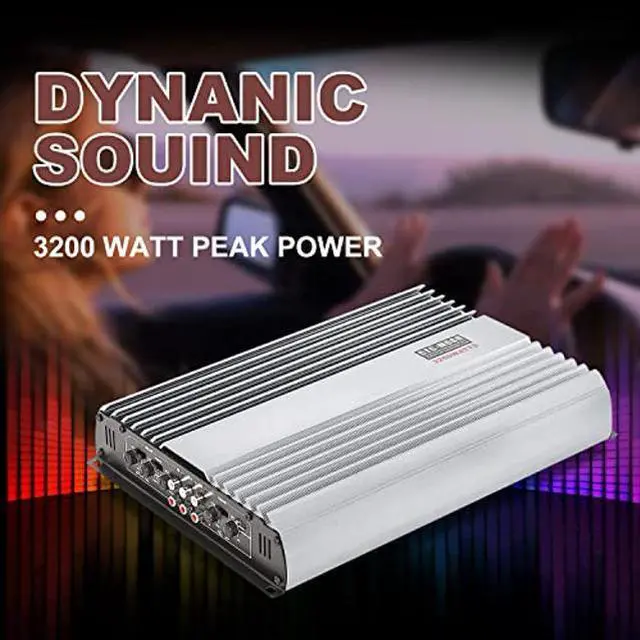 Alt view image 5 of 5 - 3200W 12V 4 Channel Car Amplifier Stereo Power Amp Audio 4CH Bass Sub Woofer