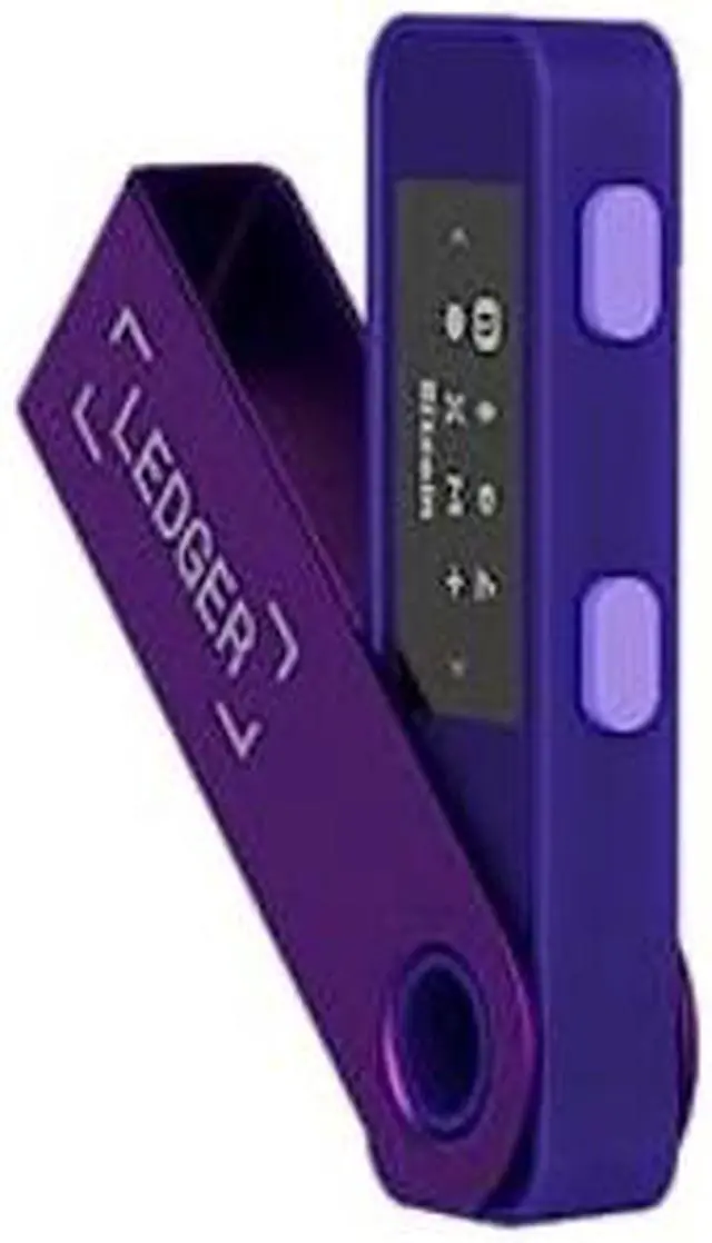Main image of Ledger Nano S Plus (Amethyst Purple): The Perfect Entry-Level Hardware Wallet to securely Manage All Your Crypto and NFTs.