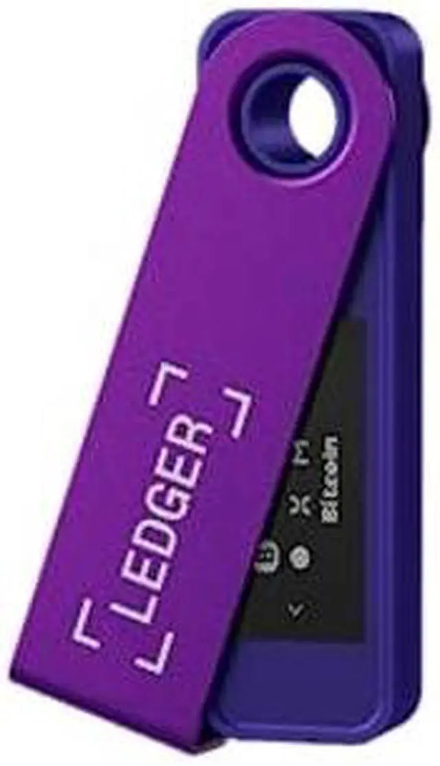Alt view image 3 of 5 - Ledger Nano S Plus (Amethyst Purple): The Perfect Entry-Level Hardware Wallet to securely Manage All Your Crypto and NFTs.