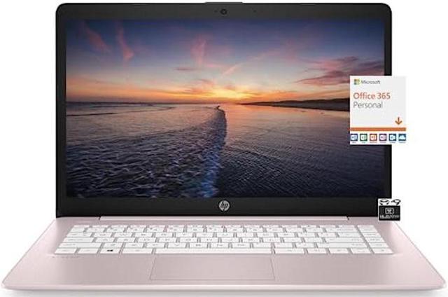 HP Stream 14 inch Laptop for Student and Business, Intel Quad-Core N4120  Processor, 4GB RAM, 64GB eMMC, 1-Year Office 365, Webcam, Long Battery  Life