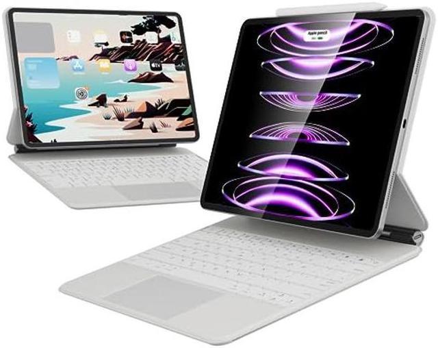 edaiser P129 Touch Magic Keyboard: 2022 iPad Pro 12.9 inch 6th 5th 4th 3rd  Generation 2021 2020 2018 Alternative Magnetic Cover with Keyboard Trackpad 