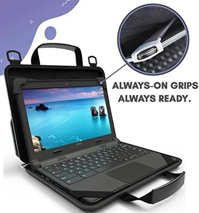 Alt view image 4 of 5 - UZBL 13-14 inch Always on Pouch Work In Case For Chromebook and Laptops, Designed For Students, Classrooms, and Business