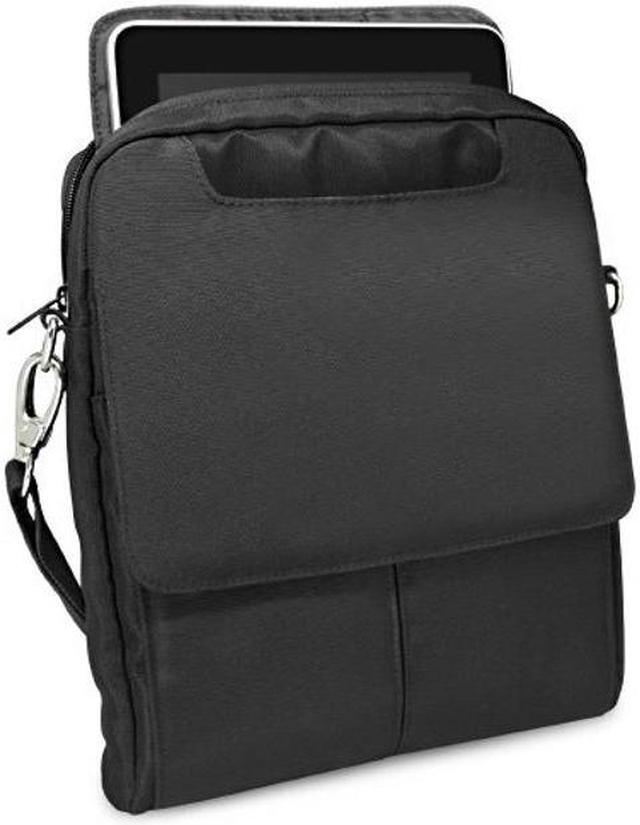 Alt view image 4 of 5 - BoxWave Case Compatible with HP Pavilion x2 (10-n013dx) - Encompass Urban Bag, Over Shoulder Messenger Straps Handle Bag Pockets - Navy