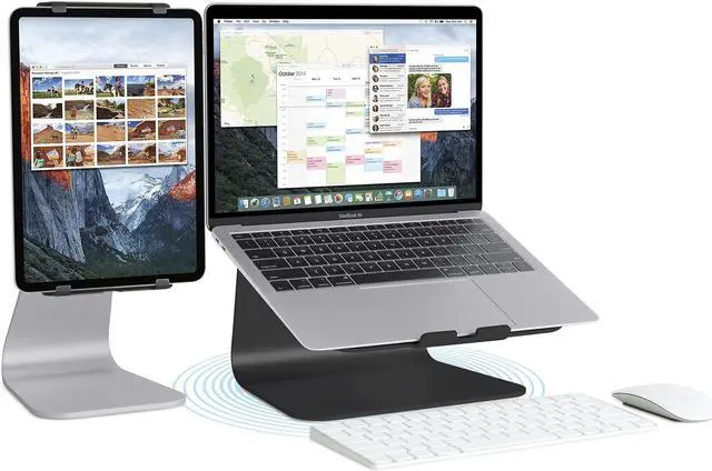 Alt view image 4 of 4 - Rain Design 10076 mStand360 Laptop Stand (Black)