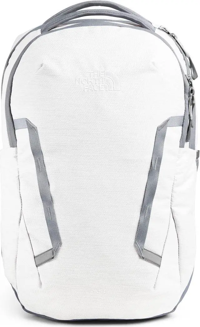 Main image of THE NORTH FACE Women's Vault Everyday Laptop Backpack, TNF White Metallic Melange/Mid Grey, One Size