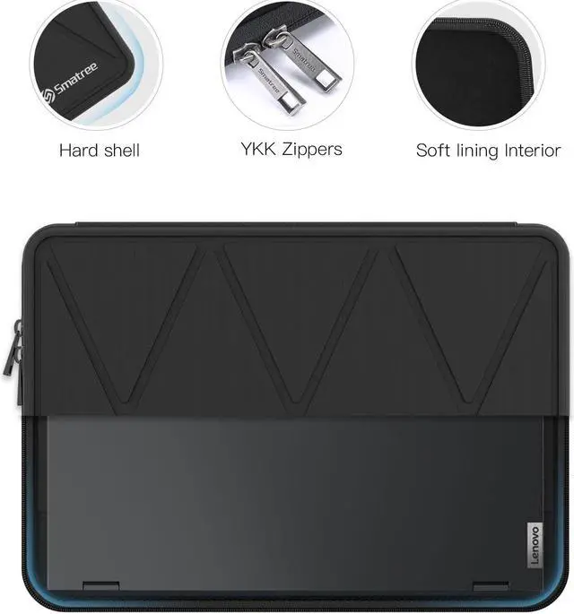 Alt view image 5 of 5 - Smatree 16 inch Hard Laptop Case for ASUS ROG Strix Scar 16 2025 G635/2024 G634, ASUS ROG Strix G16 2025/2024 G614, Samsung Galaxy Book5/4/3 Pro 360, Lenovo ThinkPad P16v, Lenovo Legion Pro 5i Gen 8