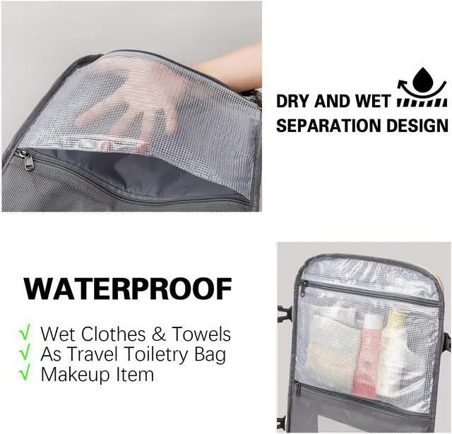 Alt view image 5 of 5 - MOLNIA Travel Backpack, 17.3 Inch Large Laptop Backpack Carry On Backpack Waterproof, as Personal Item Flight Approved College Backpack Convertible Backpack for Men & Women