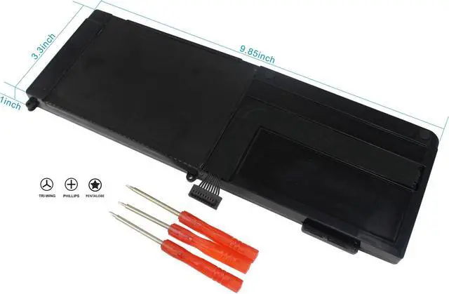 Alt view image 2 of 5 - Gomarty A1321 A1286 Laptop Battery for MacBook Pro 15" inch (Mid 2009 & 2010 Version) MB985 MB985LL/A MB986 MB986LL/A MB986J/A MC118 MC118LL/A MC373LL/A