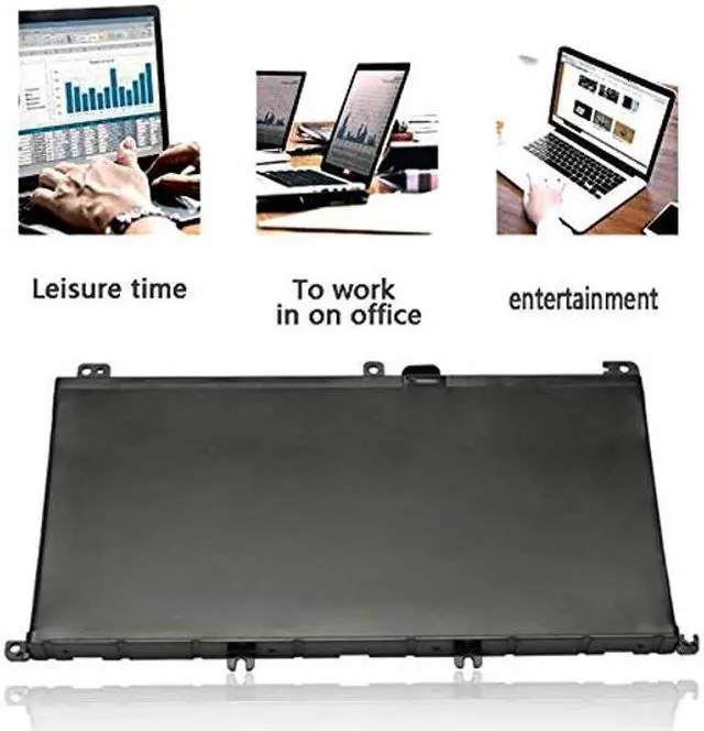 Alt view image 5 of 5 - ROLADA 74WH 357F9 Laptop Battery for Dell Inspiron 15 7000 7566 7559 7557 7567 7759 5576 5577 INS15PD Series 15-7559 INS15PD-1548B 1548R 1748B 1748R 2548R 0GFJ6 71JF4 Gaming Laptop Battery