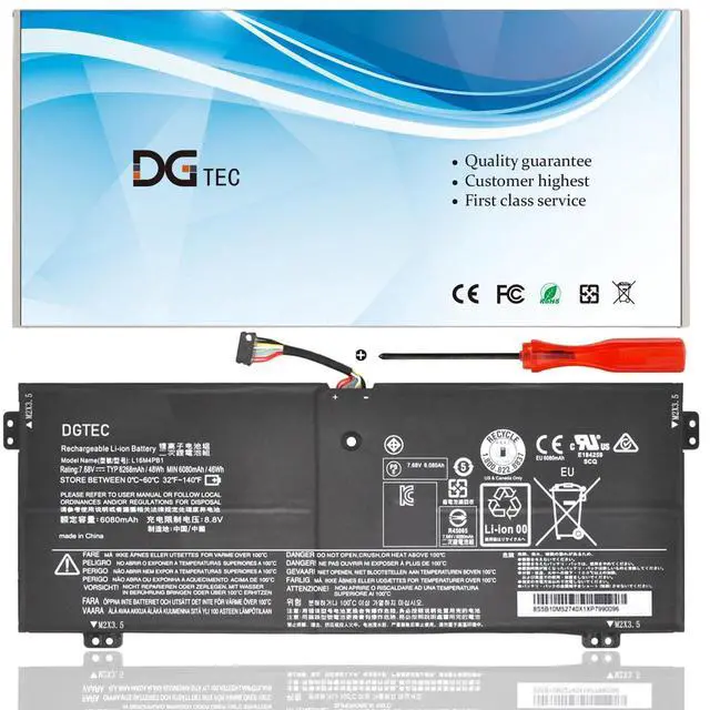 Main image of L16C4PB1 L16L4PB1 L16M4PB1 Laptop Battery for Lenovo Yoga 720-13IKB 81C3 80X6, Yoga 730-13IKB 81C3, Yoga 730-13IWL 81JR 13inch 5B10M52738 5B10M52739 5B10M52740 5B10Q38237 5B10Q38238 2ICP4/43/110-2