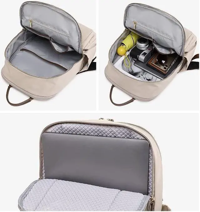 Alt view image 3 of 5 - Kamlui Laptop Backpack Purse 14 to 15.6 Inch for Wome Compatible with apple Macbookpro Air Laptop Bag Computer Case