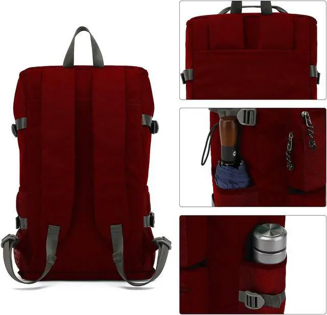 Alt view image 5 of 5 - Kalesi Gym Duffle Bag Backpack 4-Way Waterproof with Shoes Compartment for travel Sport Hiking laptop