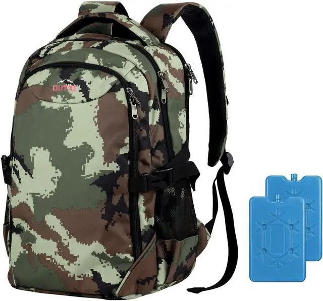 Main image of OUTXE Cooler Backpack Insulated 22L Lunch Backpack Cooler Bag Daily Backpacks Work and Travel-Camo