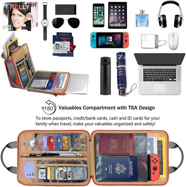 Alt view image 4 of 5 - ZINZ Slim & Expandable Case 12.9 13 inch Travel Laptop Shoulder Bag for MacBook Air 13" M3/M2/M1, MacBook Pro 13" M2/M1, iPad Pro 12.9"/13"/11", iPad Air 13",L01G05