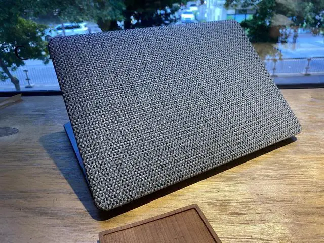 Alt view image 4 of 5 - BaayCerrie Black Woven Fabric Design for MacBook Pro 16 inch Case 2023 2021 Model A2991 A2780 A2485 M3 M2 M1 Pro/Max Chip