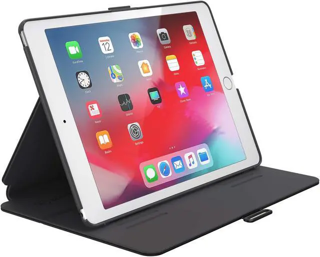 Alt view image 4 of 5 - Speck Products StyleFolio iPad Air Case (2019) and Stand, Also Fits iPad PRO 10.5 Inch, Black/Slate Grey/Slate Grey