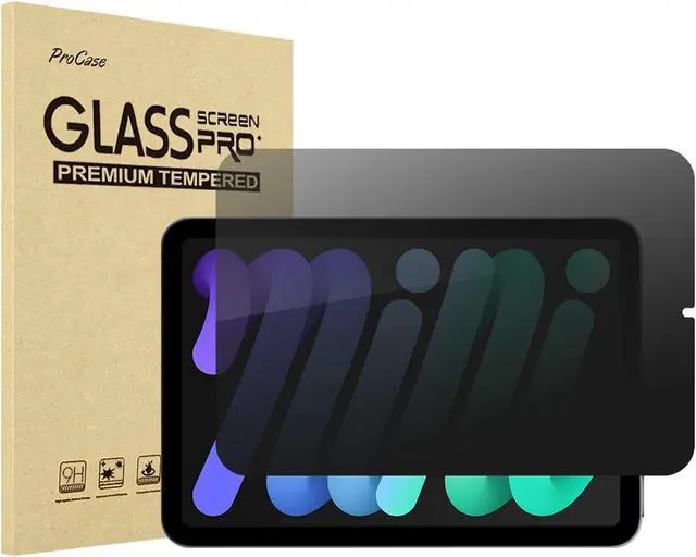 Alt view image 5 of 5 - ProCase iPad Mini 6 8.3 Inch 2021 Case Bundle with iPad Mini 6 8.3 4-Way Privacy Screen Protector